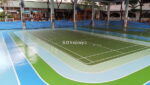 พื้น pu สนามกีฬาโรงเรียน