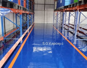 พื้น epoxy โรงงาน