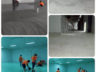 พื้นโรงงานเครื่องสำอางค์