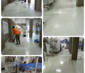 เคลือบพื้น Epoxy Coating โรงงาน