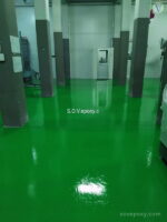 เคลือบพื้น Epoxy Coating โรงงาน