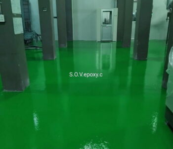 เคลือบพื้น Epoxy Coating โรงงาน