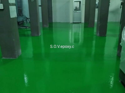 เคลือบพื้น Epoxy Coating โรงงาน