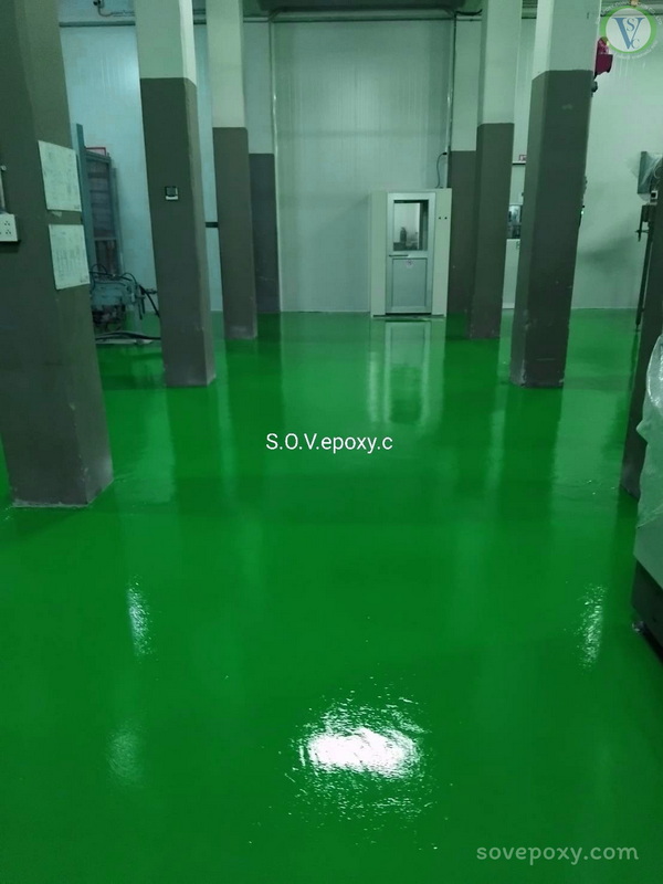 เคลือบพื้น Epoxy Coating โรงงาน