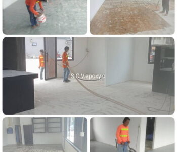 พื้น Epoxy Coating ร้านอาหาร