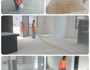 พื้น Epoxy Coating ร้านอาหาร
