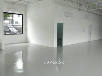 พื้น Epoxy Coating ร้านอาหาร