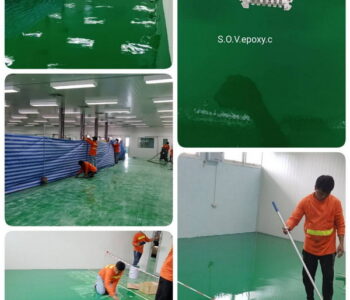 เคลือบพื้น Epoxy Self-leveling โรงงาน