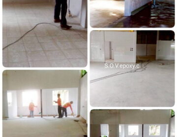 พื้นพียูโรงงาน