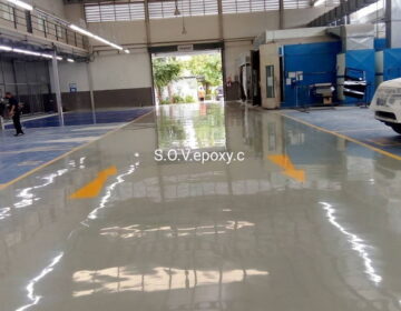 เคลือบพื้น Epoxy จ.อุดรธานี