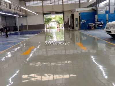 เคลือบพื้น Epoxy จ.อุดรธานี