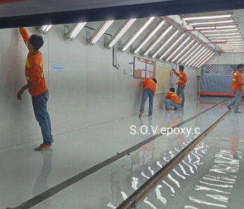 พื้น Epoxy Self-leveling โรงงาน