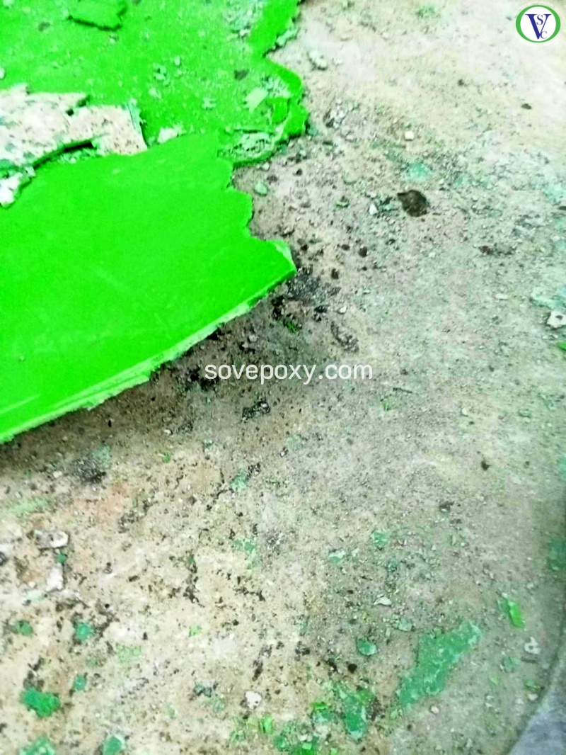 พื้น Epoxy สีเขียว_8