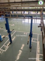 พื้น Epoxy พื้นที่บริการรถยนต์, เคลือบพื้น Epoxy โตโยต้า