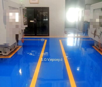 พื้น Epoxy โรงงาน จ.ชลบุรี