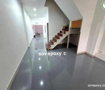 พื้น Epoxy บนกระเบื้อง