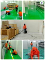 พื้น epoxy โรงไฟฟ้า