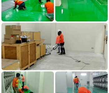 พื้น epoxy โรงไฟฟ้า