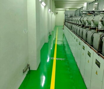 พื้น epoxy โรงไฟฟ้า