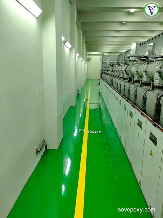 พื้น epoxy โรงไฟฟ้า-07 พื้น epoxy โรงไฟฟ้า