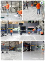 พื้น Epoxy อู่แต่งรถ