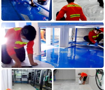 พื้น Epoxy โรงพยาบาล