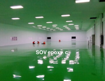 พื้น Epoxy โรงงาน โคราช