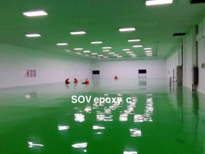 พื้น Epoxy โรงงาน โคราช