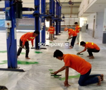 พื้น Epoxy Self-leveling