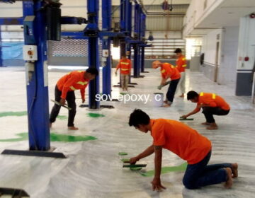 พื้น Epoxy Self-leveling
