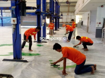 พื้น Epoxy Self-leveling