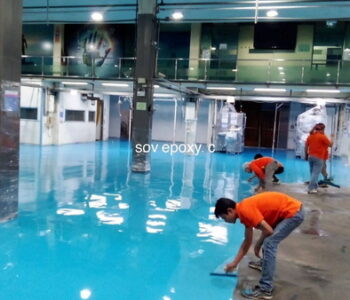 พื้นพียูโรงงาน