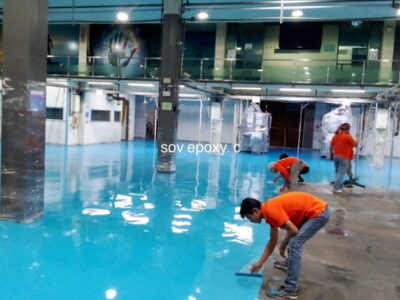 พื้นพียูโรงงาน