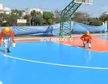 พื้นสนามกีฬากลางแจ้ง