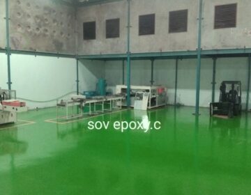 เคลือบพื้นคลังสินค้า