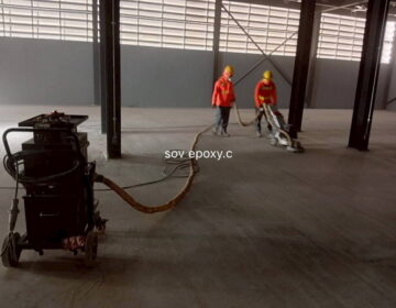 พื้น PU-MF โรงงาน