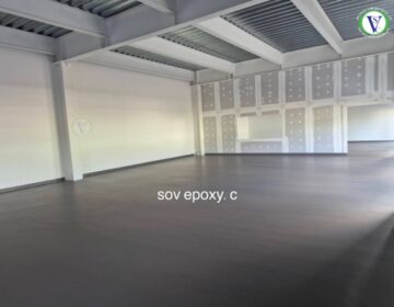 เคลือบพื้น PU MF โรงงาน