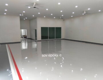 งานเคลือบพื้น Epoxy self