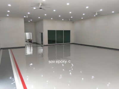งานเคลือบพื้น Epoxy self