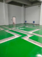 เคลือบพื้น Epoxy Self-leveling โรงไฟฟ้า