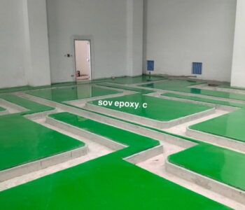 เคลือบพื้น Epoxy Self-leveling โรงไฟฟ้า