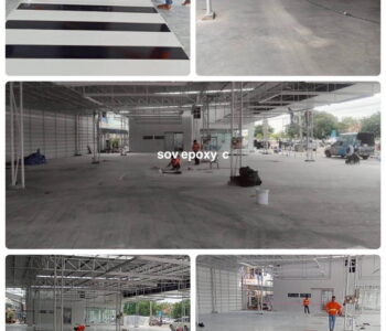เคลือบพื้นโชว์รูมรถยนต์