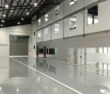 ทำพื้นโกดัง Epoxy