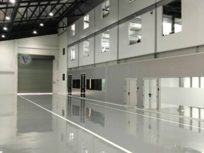 ทำพื้นโกดัง Epoxy