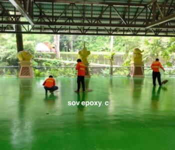 เคลือบพื้นพียู (PU-MF) จ.ระนอง