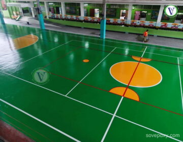 พื้น Pu สนามกีฬาในร่ม
